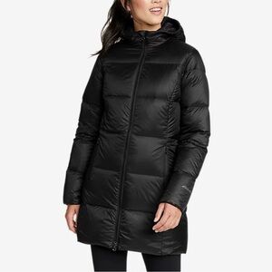 Eddie Bauer Women's Luna Peak Black Puffer Coat